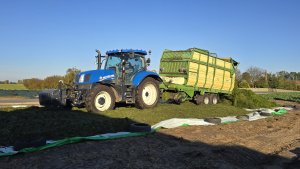 New Holland T6.175 & Krone