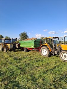 Renault Ceres 320X & Pronar T671 i Ursus C-360-3p & Anna Z-644