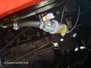 Ursus 4512 dodatkowy  wstępny filtr paliwa