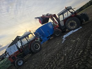 Zetor 7211 + EuroMilk & Zetor 7745