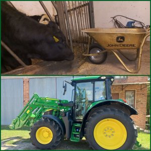 John Deere 120m