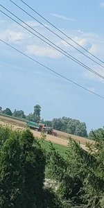 Massey Ferguson 7614 & Bizon Z056