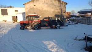 Ursus C-355 &  Paszowóz 2.5m