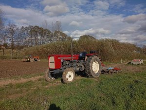 Ursus C-355 agregat uprawowy  i Ursus C-360 amazone 2.25m