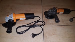  Szlifierka kątowa 1200W Cramp WS950 i Cramp CR125-04