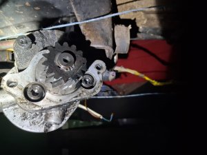 Pompa tandem do ursusa 4512 na rozrząd. 