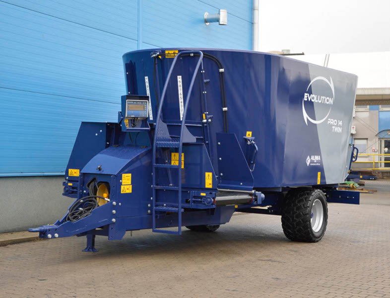 Alima Bis wprowadza na rynek nowy typ wozu paszowego – EVOLUTION PRO